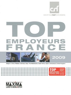 cover image of Top employeurs France 2009